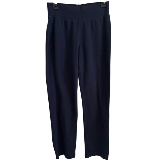 tek gear Pants - Tek Gear Womens Navy Blue Elastic Waist Pants Size Small Activewear